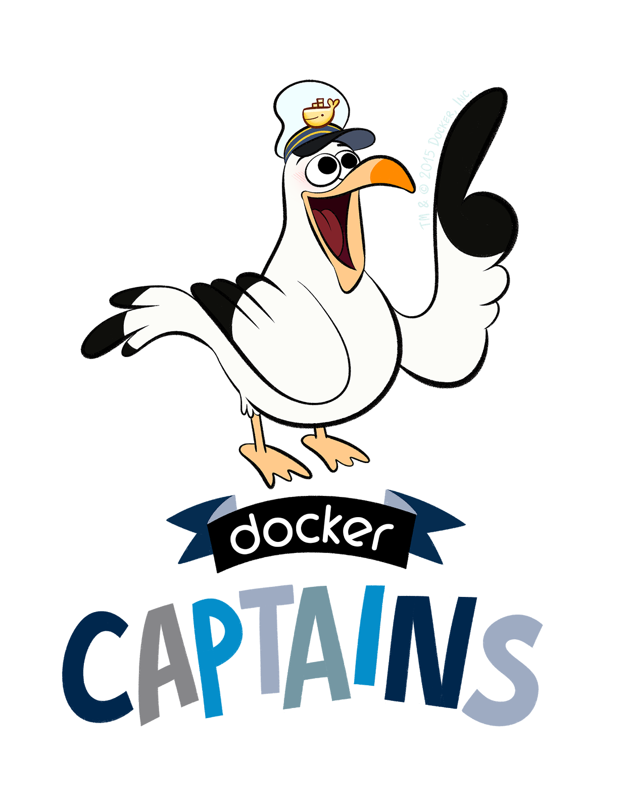 Docker Captain logo