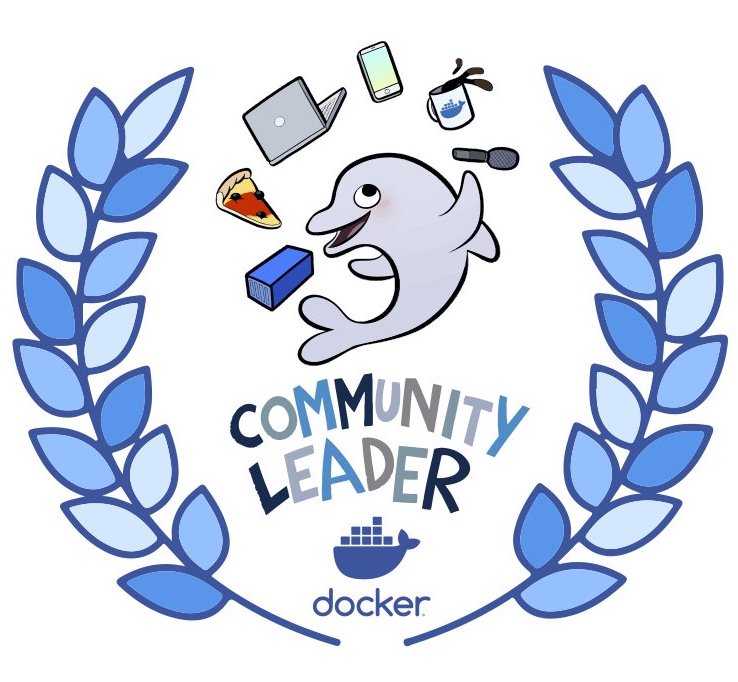 Docker Community Leader of the Year award logo